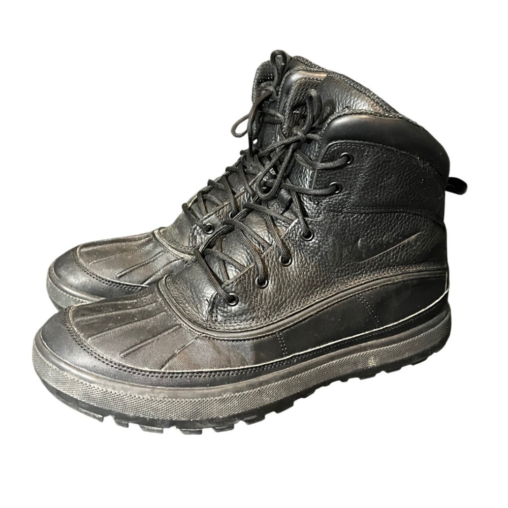 Nike Woodside II ACG Triple Black Boots Men's Size 11 Waterproof 525393-090
